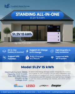 STANDING ALL IN ONE 51.2V 15KWH
