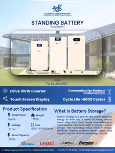 STANDING BATTERY 51.2V10KWH